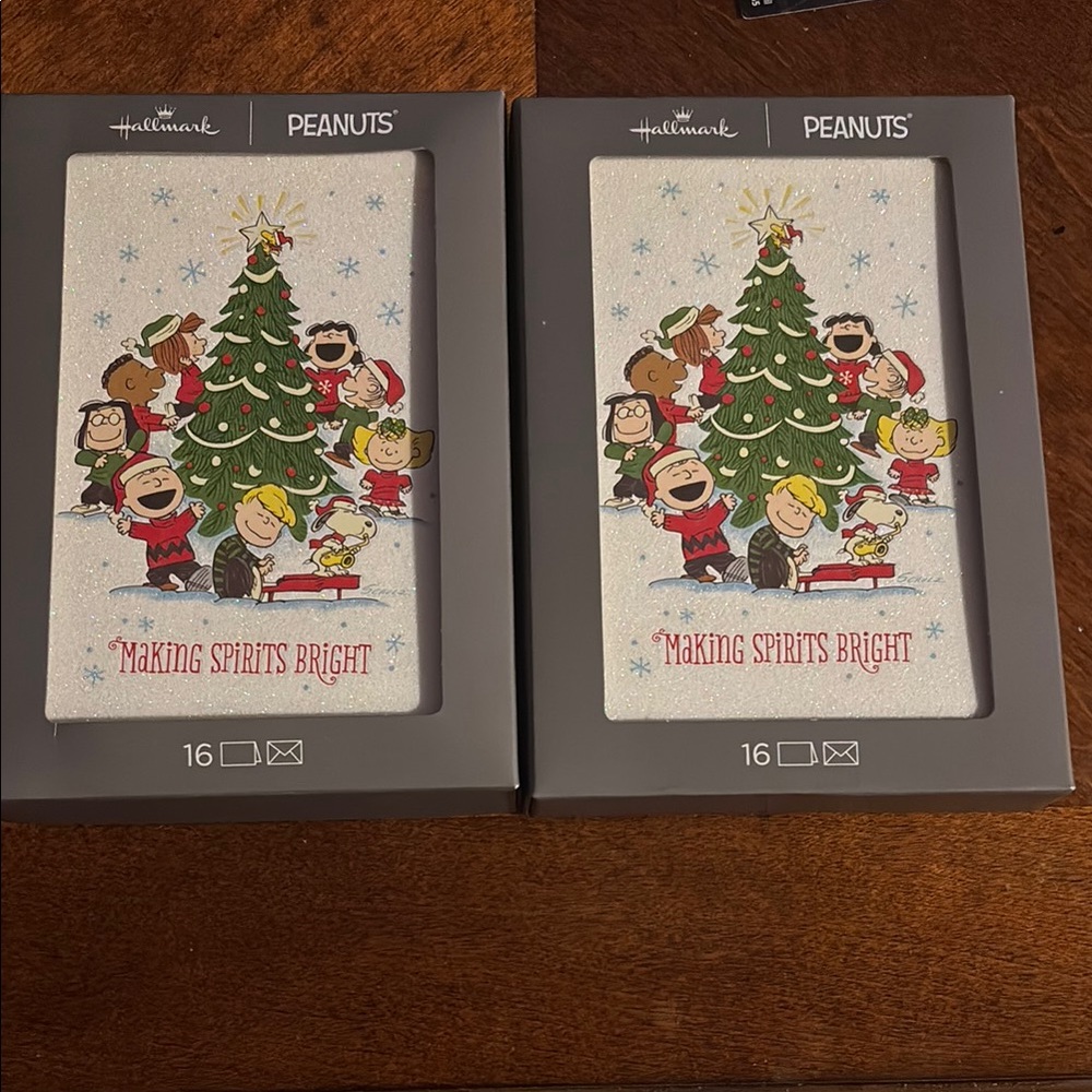 Hallmark Peanuts Christmas Cards